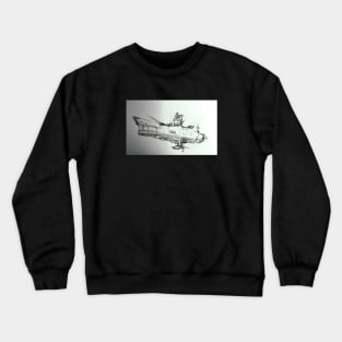 Spaceship Yamato Crewneck Sweatshirt